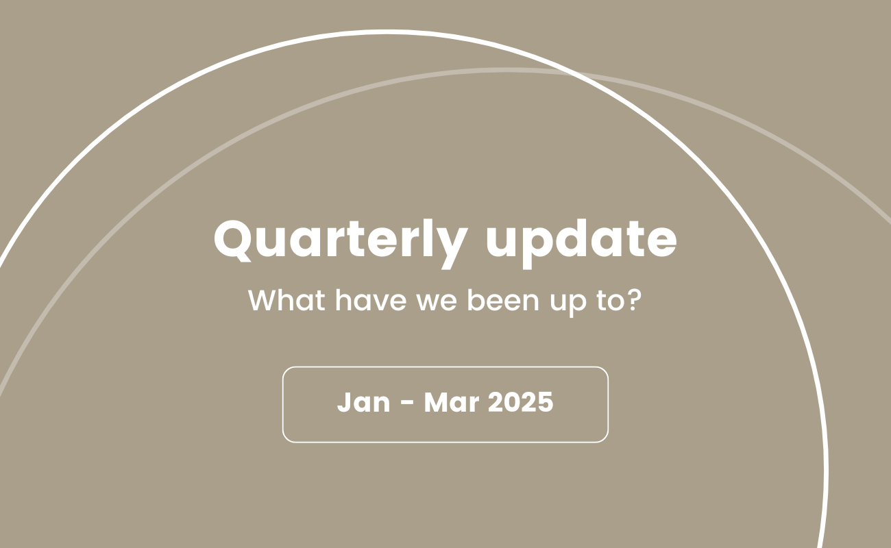 Quarterly update 2025 Q1