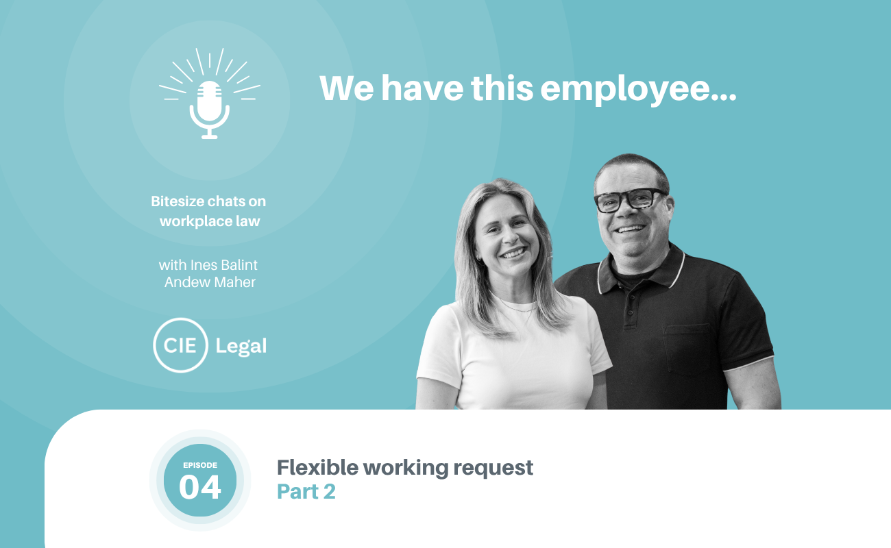 Flexible working request - Part 2 | Season 1 | Episode 4