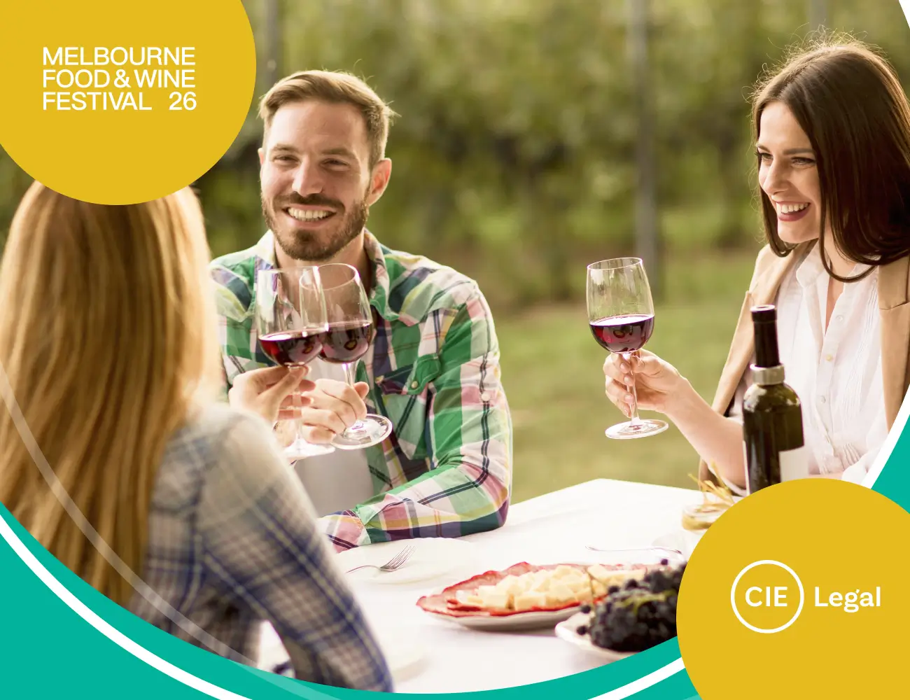 CIE Legal proud to partner with the Melbourne Food & Wine Festival