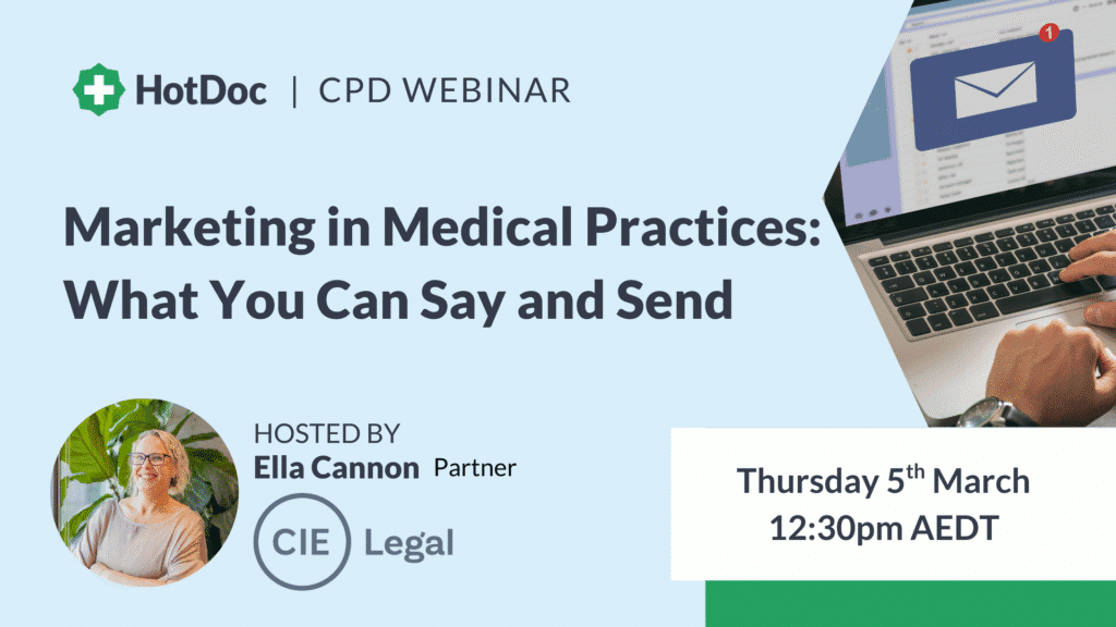 HotDoc webinar - Mar 2026