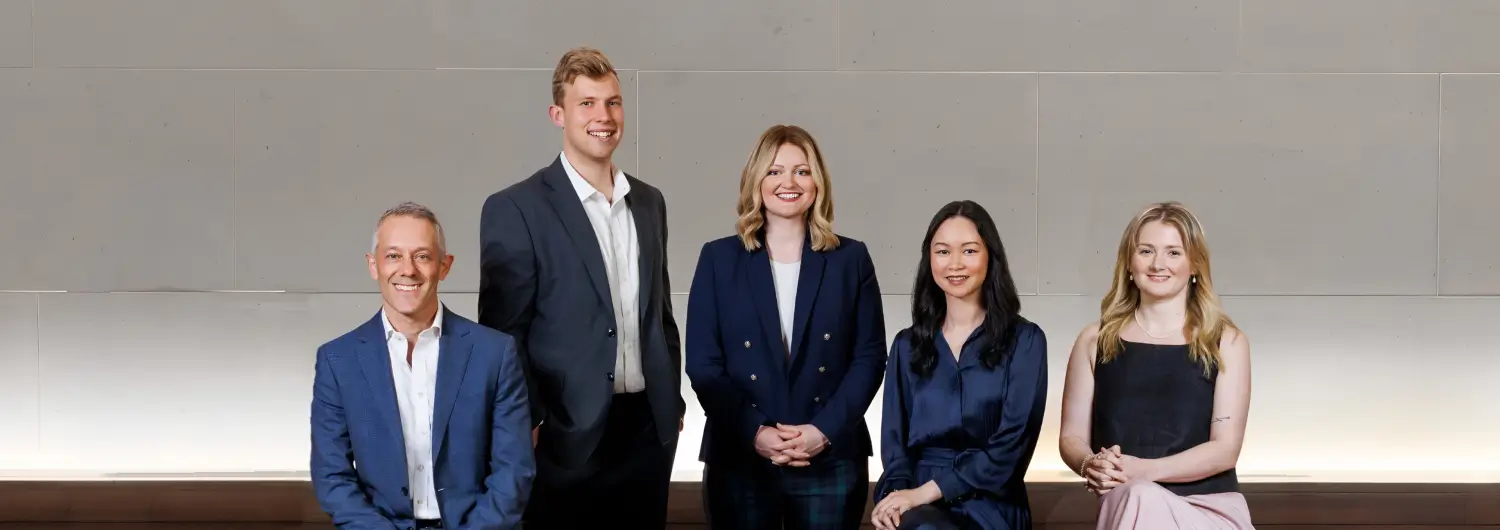 Marketing and advertising team