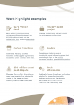 Quarterly Report highlights